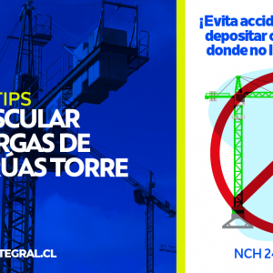 No bascular las cargas de tus grúas torre