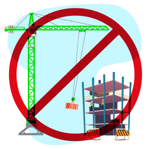 No bascular las cargas de tus grúas torre